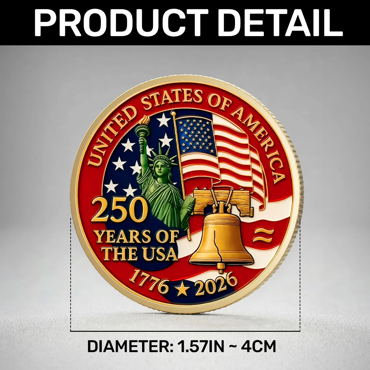 In God We Trust - Personalized Commemorative Coin - Image 7