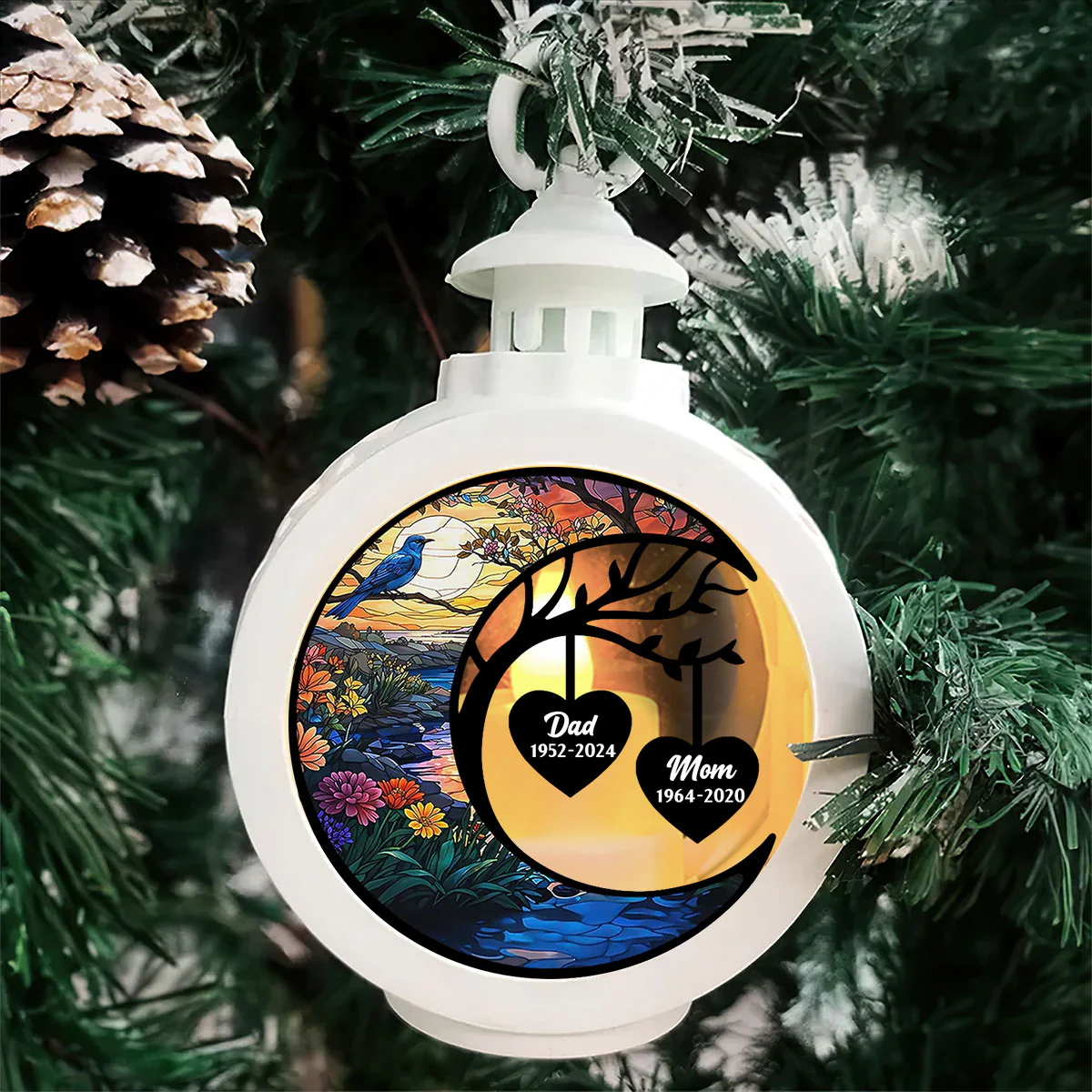 In Heaven - Personalized Lantern Night Light - Image 2