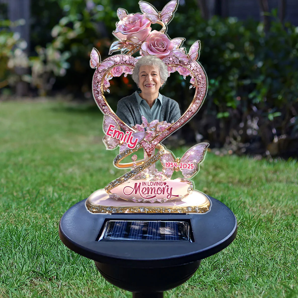 In Loving Memory - Personalized Solar Light