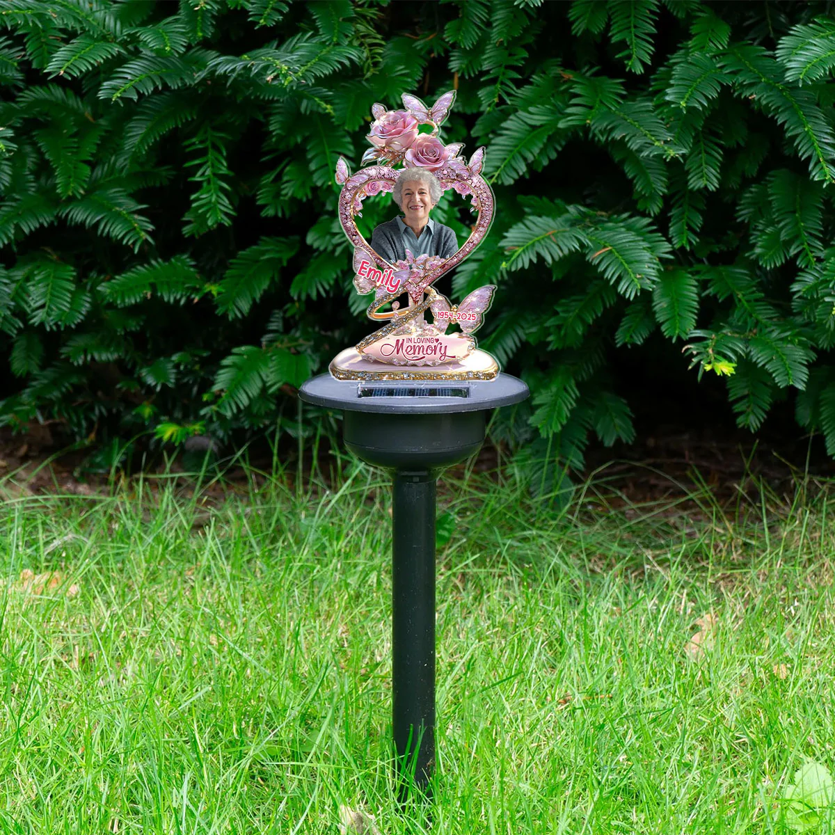 In Loving Memory - Personalized Solar Light - Image 4