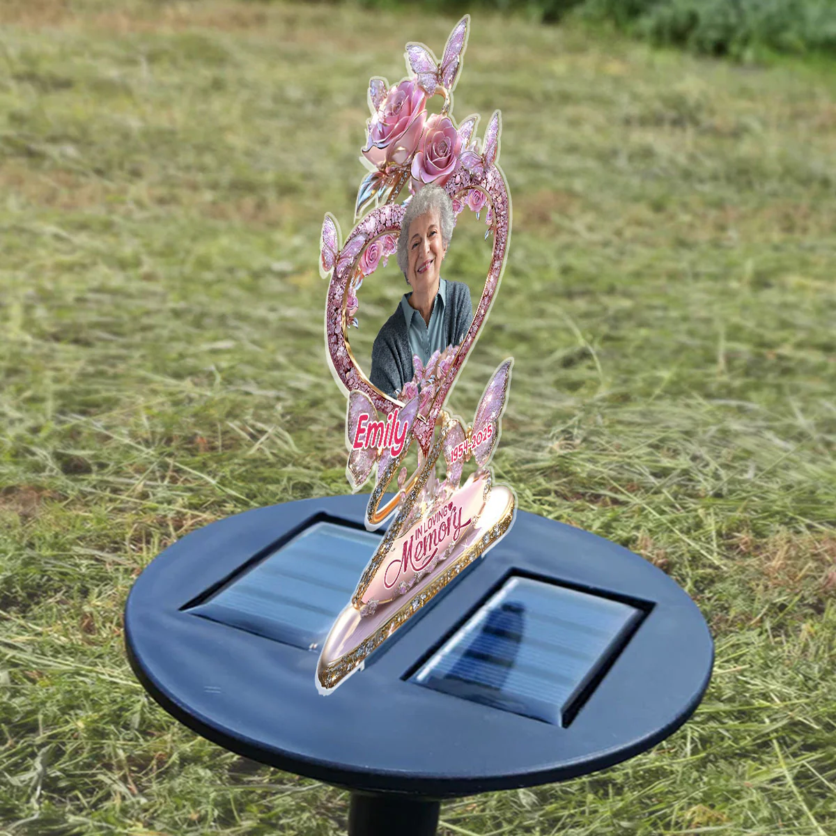 In Loving Memory - Personalized Solar Light - Image 5