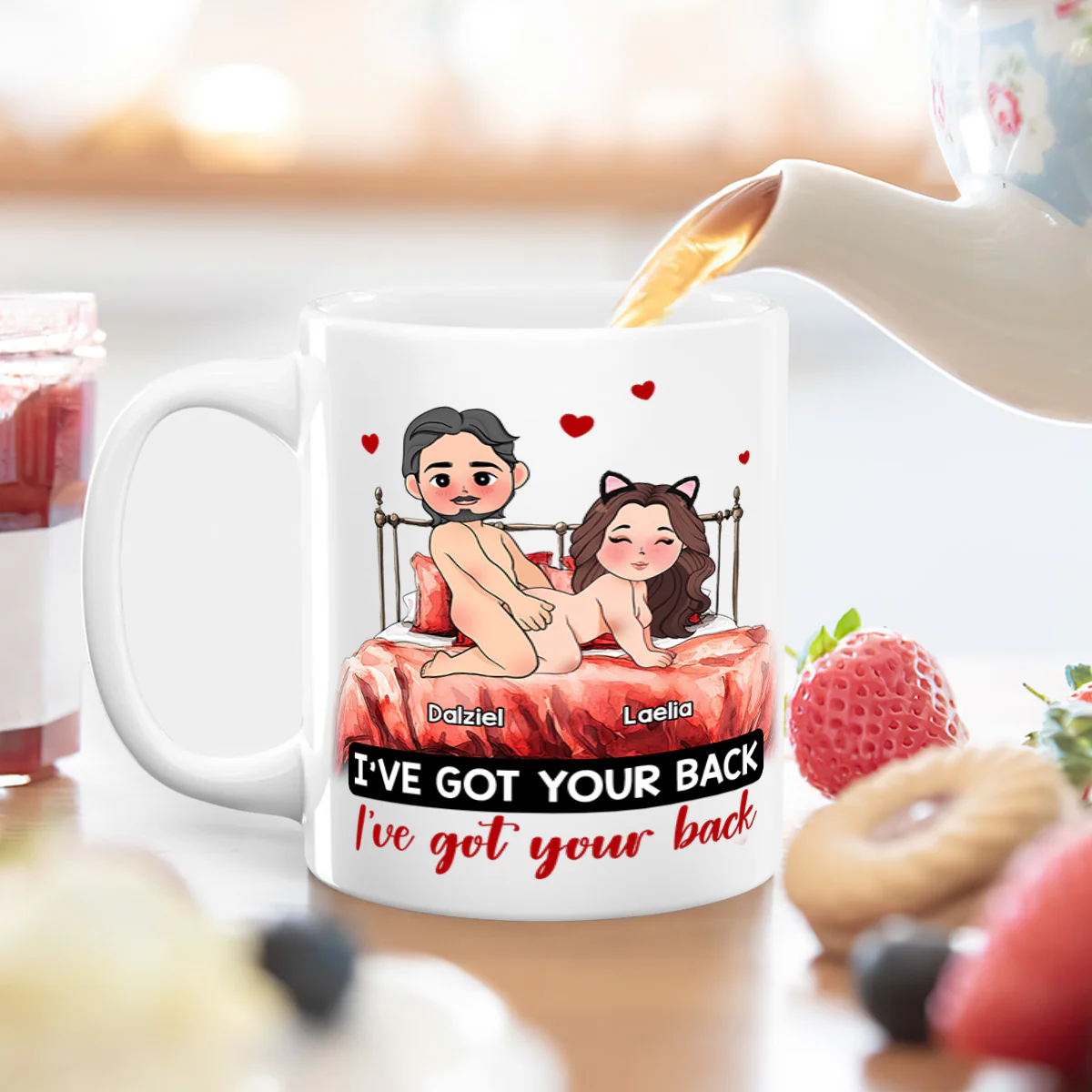 I've Got Your Back - Personalized Mug - Image 5