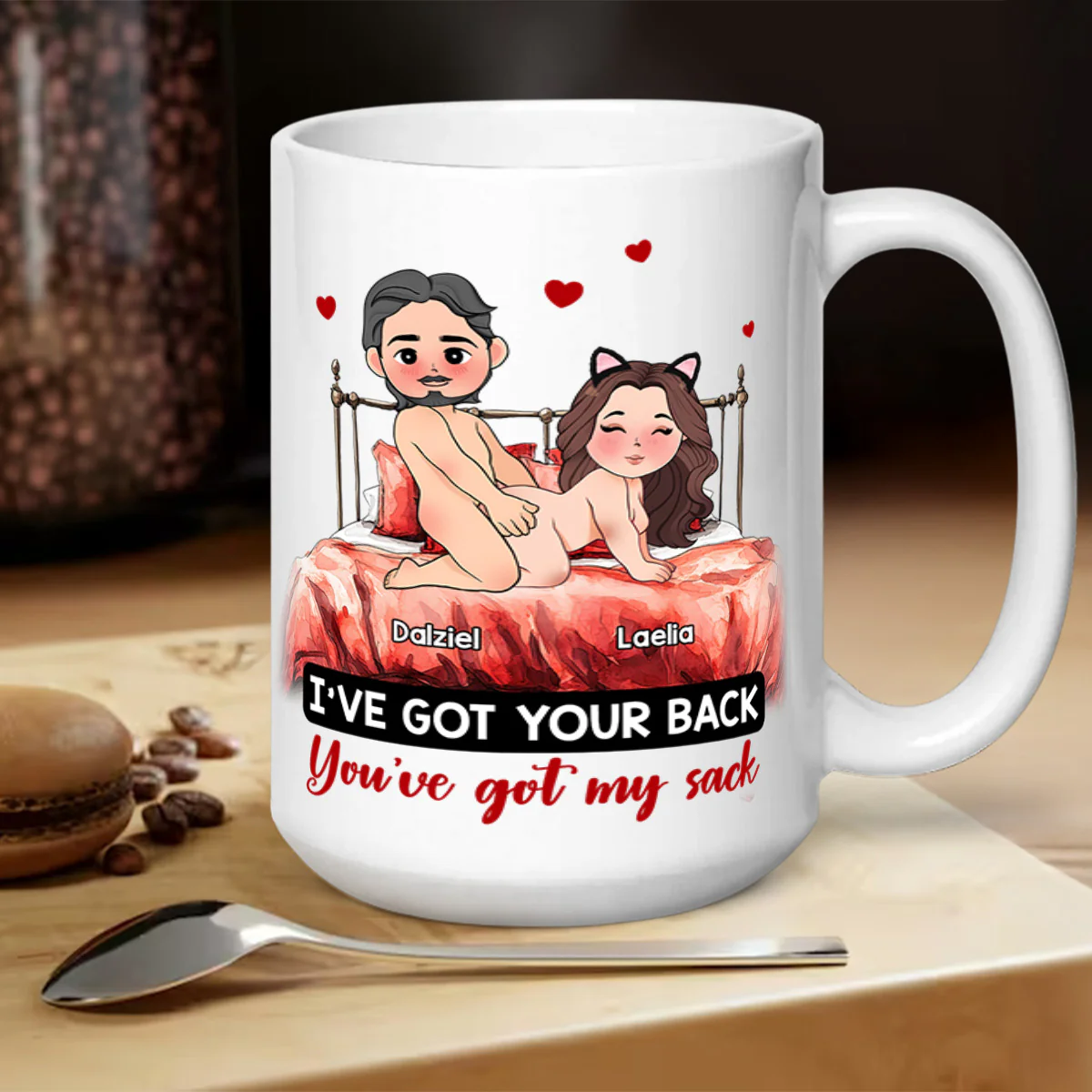 I've Got Your Back - Personalized Mug - Image 6
