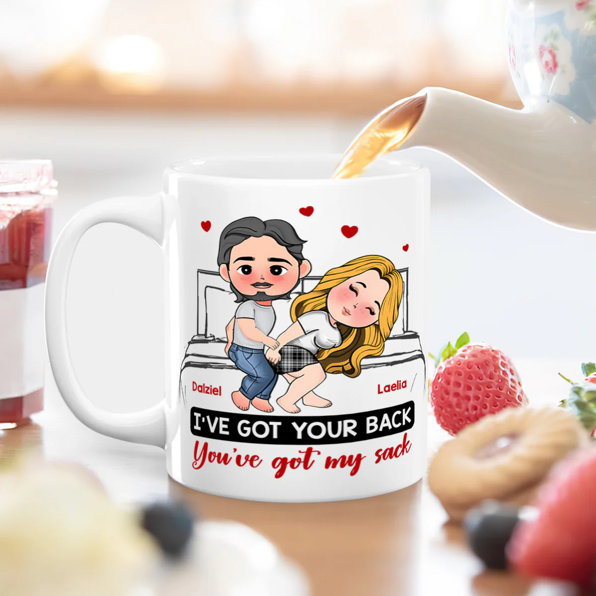 I've Got Your Back - Personalized Mug - Image 4