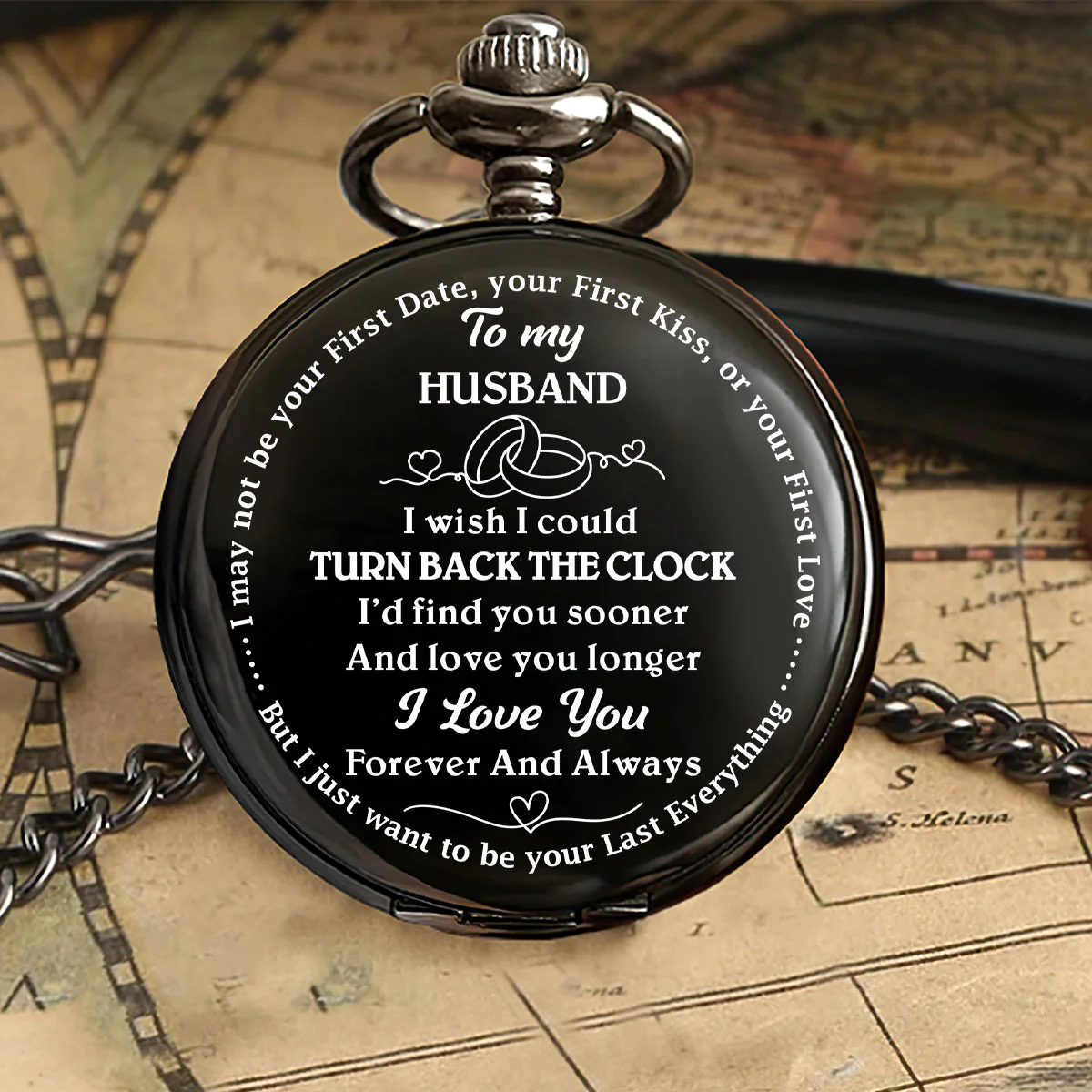 Journey Of Connection - Personalized Pocket Watch - Image 5