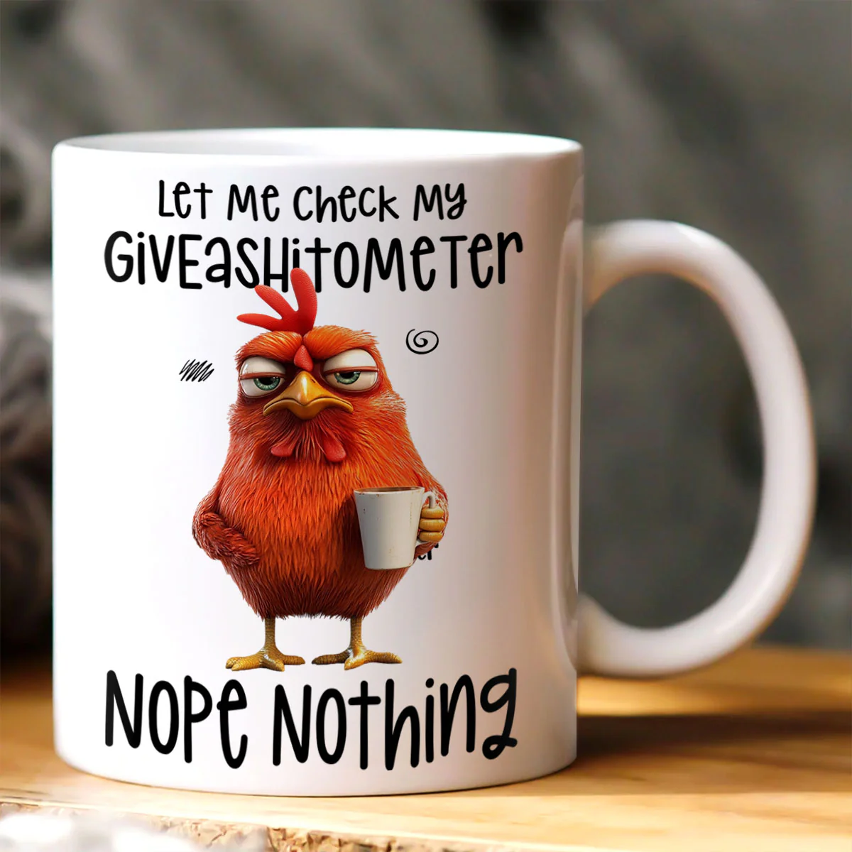Let Me Check - Personalized Ceramic Coffee Mug