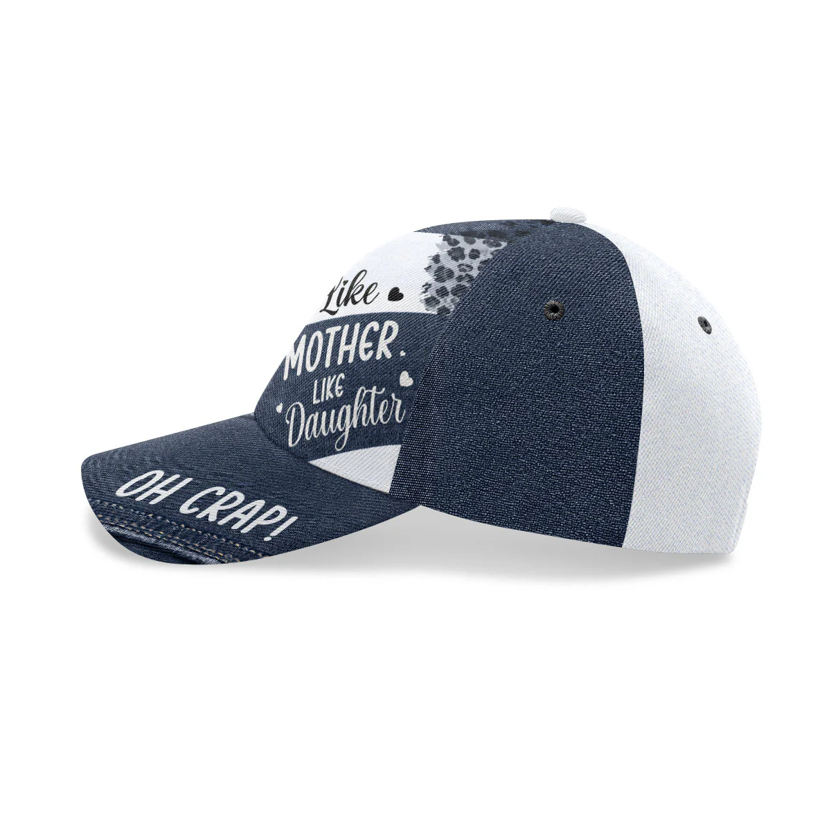 Like Mom Like Daughter - Personalized Classic Cap - Image 3