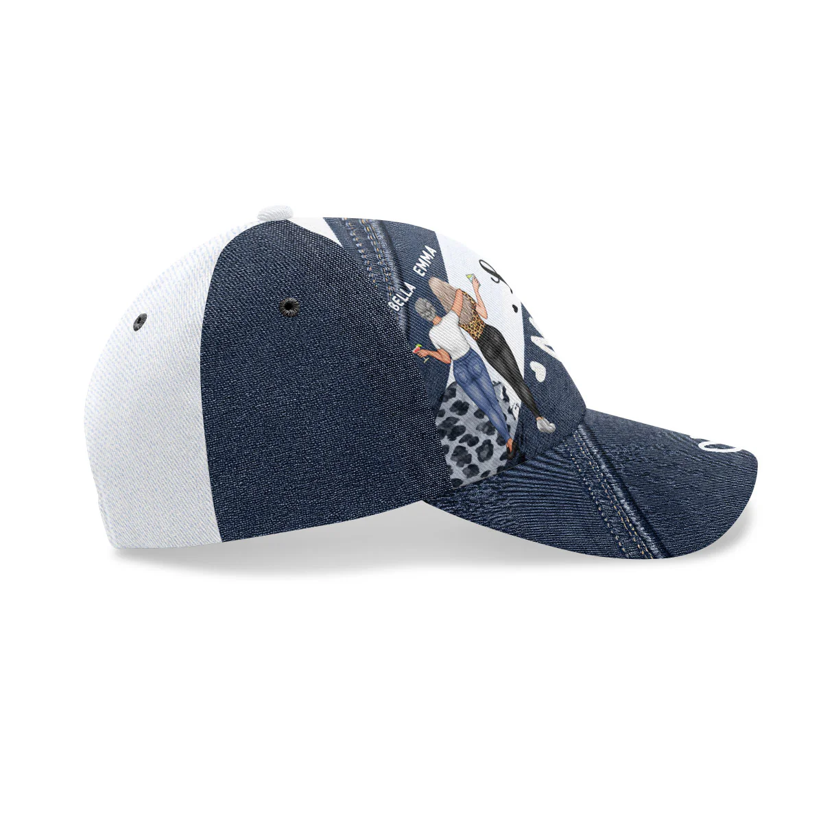 Like Mom Like Daughter - Personalized Classic Cap - Image 4