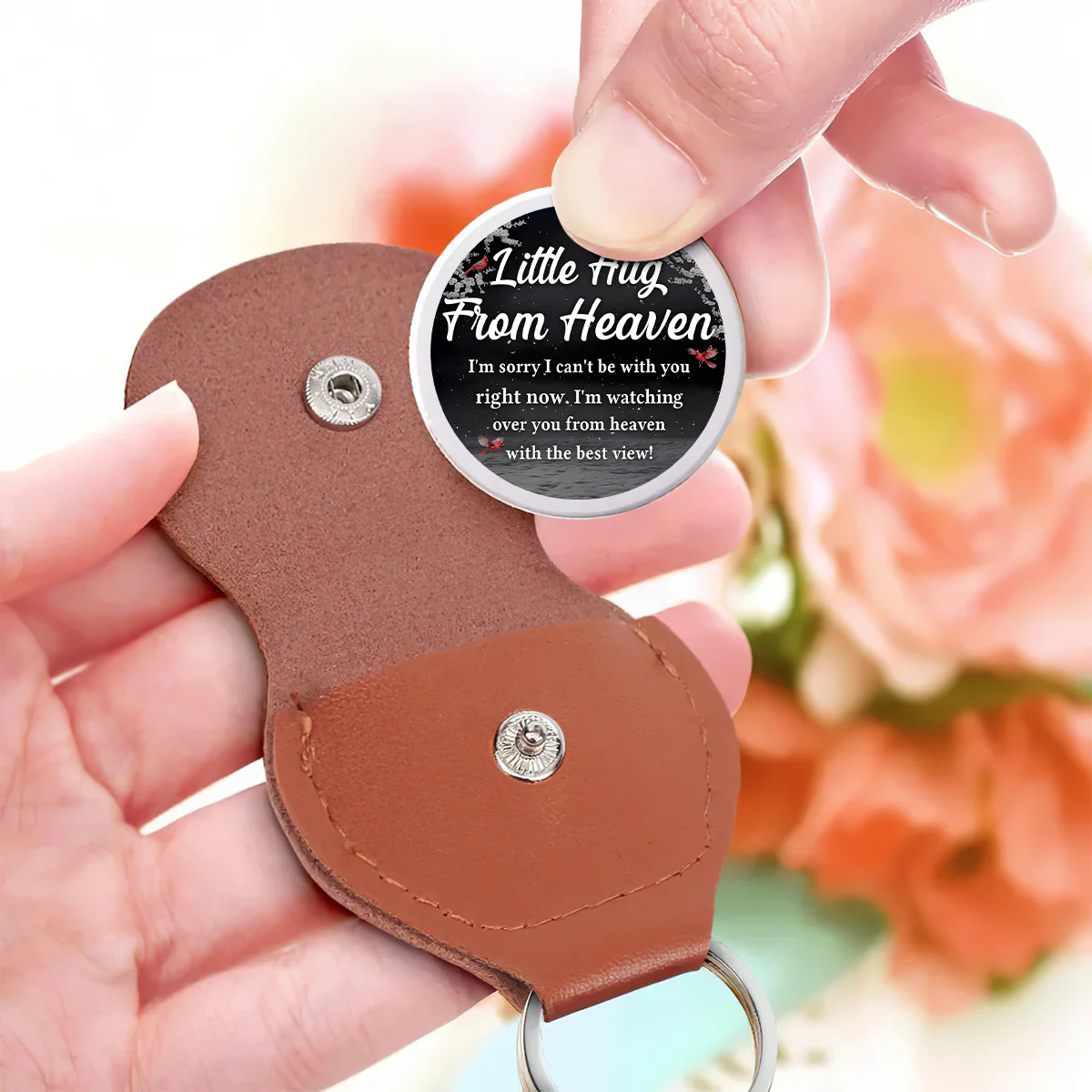 Little Hug From Heaven - Personalized Pocket Hug - Image 3
