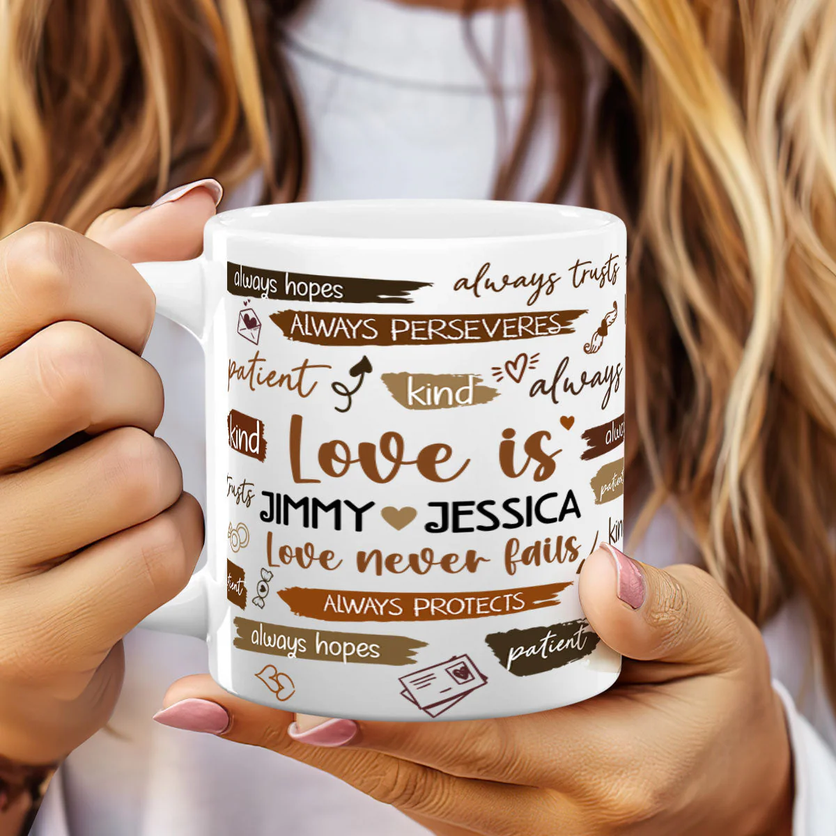 Love Is - Personalized Mug - Image 2