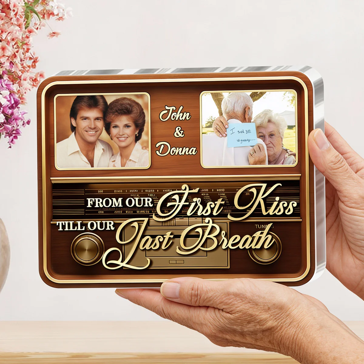 Love n' Nostalgia - Personalized Custom Shaped Acrylic Plaque - Image 5