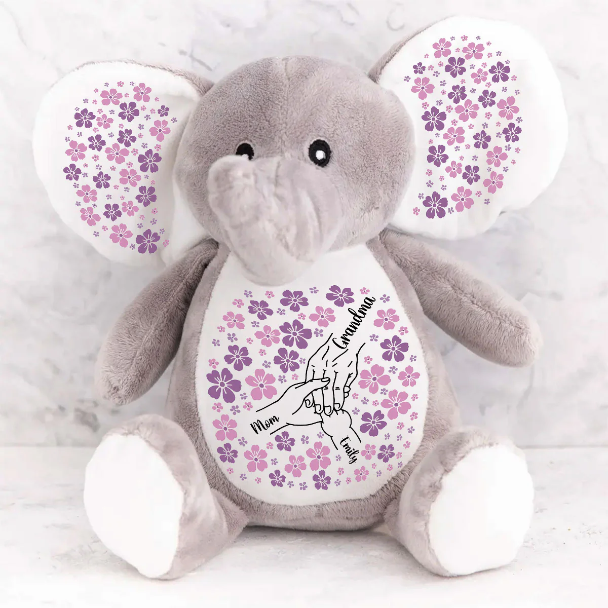 Love Passed Down - Personalized Stuffed Elephant