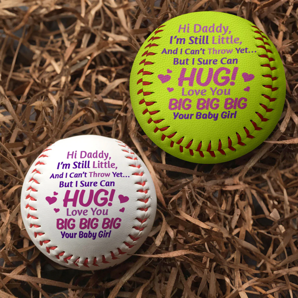 Love You Big Big Big - Personalized Baseball & Softball - Image 4