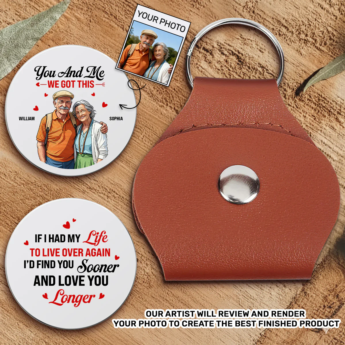 Love You Longer - Personalized Pocket Hug