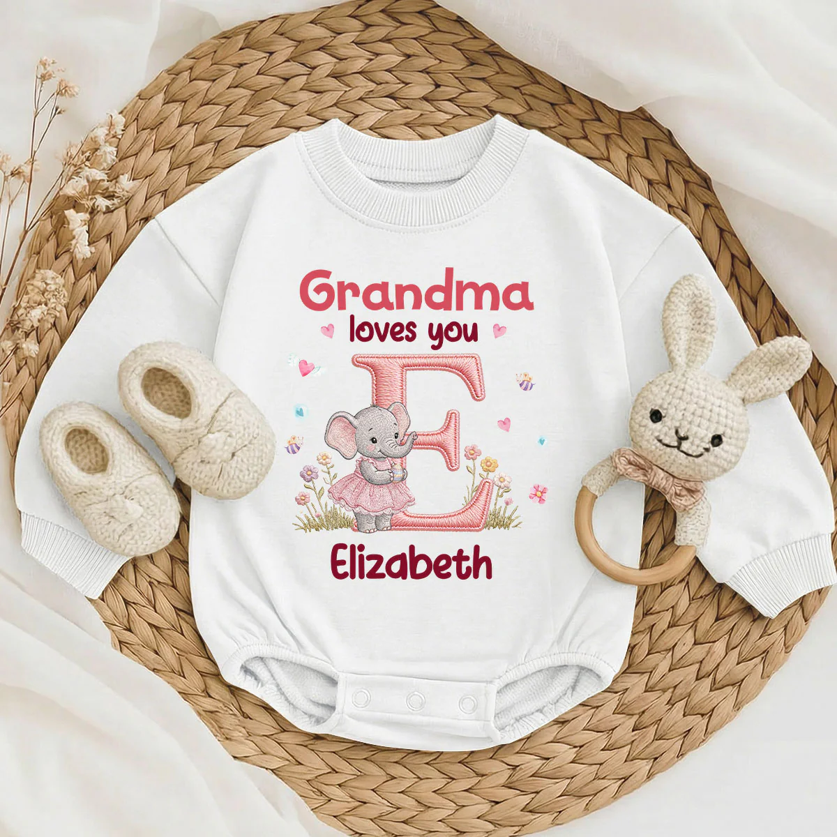 Loves You Forever - Personalized Baby One-Piece