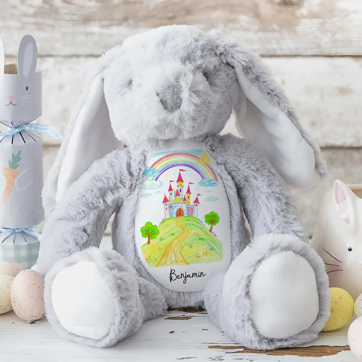 Made by My Kid - Personalized Stuffed Bunny - Image 4