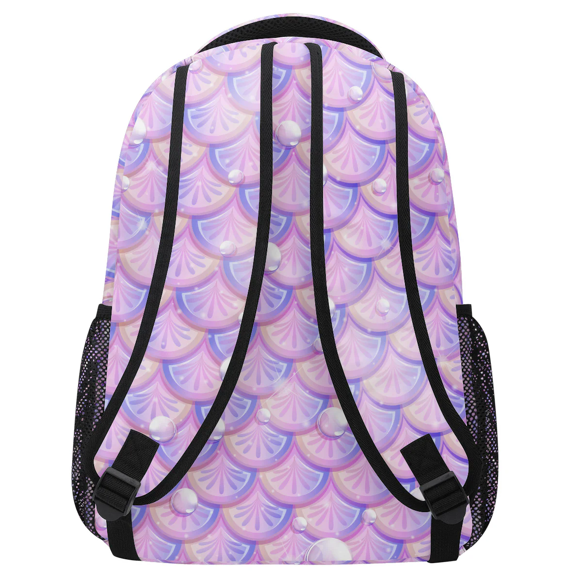 Mermaid Kid's Name - Personalized Backpack - Image 2