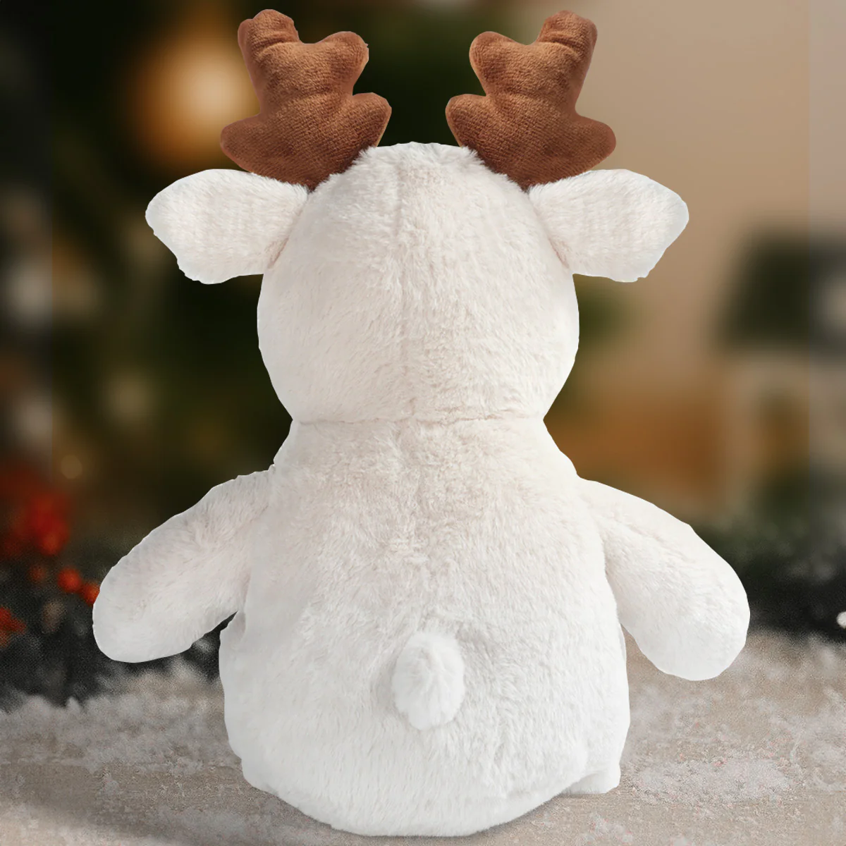 Merry 1st Christmas - Personalized Stuffed Reindeer - Image 6