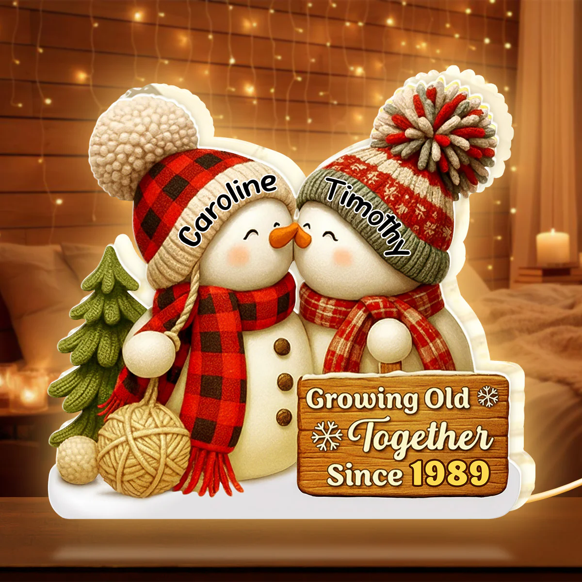 Merry And Bright - Personalized Light Box - Image 6