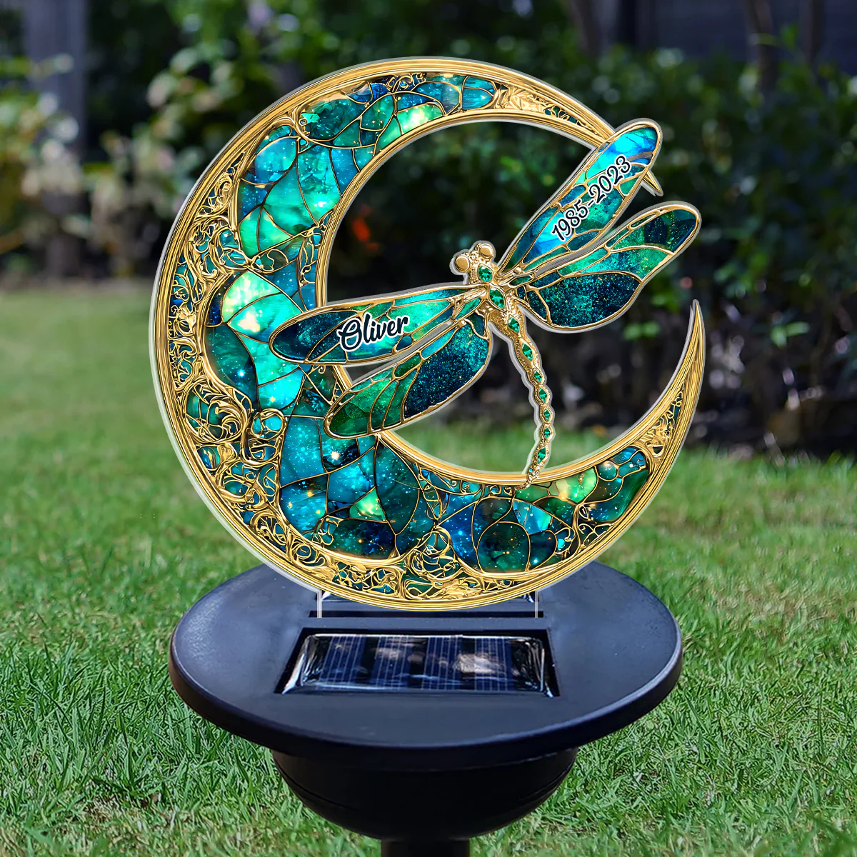 Moonveil Dragonfly - Personalized Solar Light