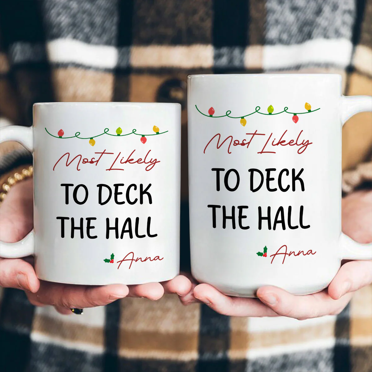 Most Likely To Funny Family Gifts - Personalized Ceramic Coffee Mug - Image 4