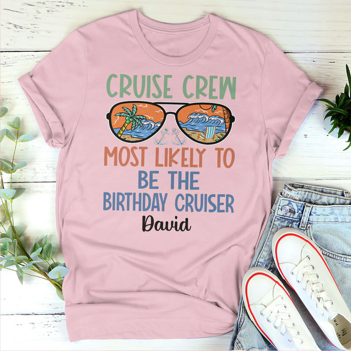 Most Likely To Matching Cruise Shirts, Cruise Squad For Families - Personalized 2D Unisex T-shirt - Image 4