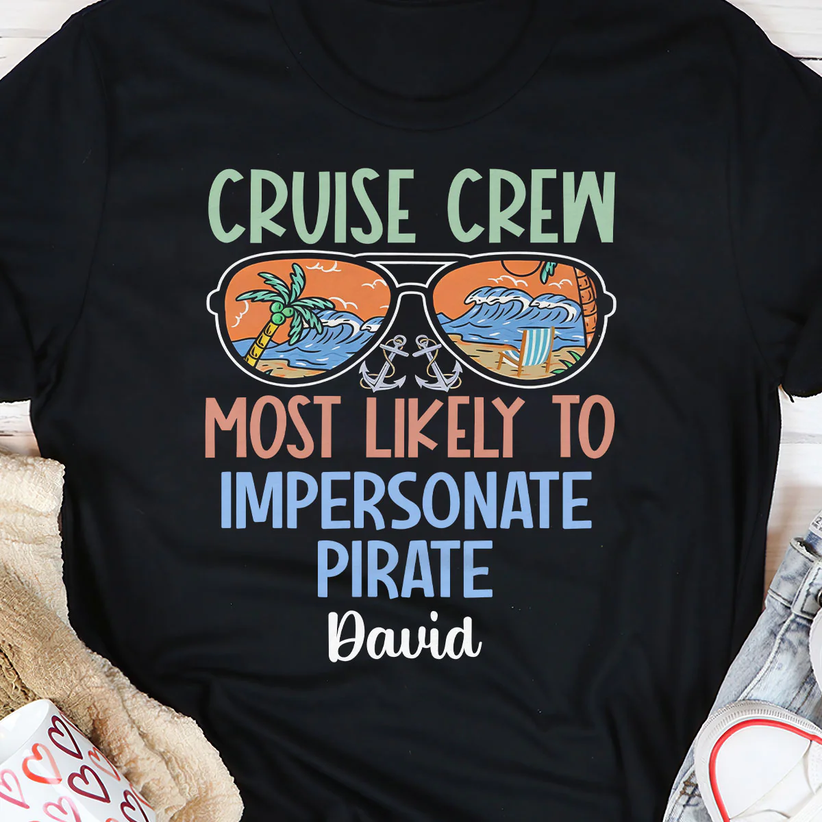 Most Likely To Matching Cruise Shirts, Cruise Squad For Families - Personalized 2D Unisex T-shirt - Image 5