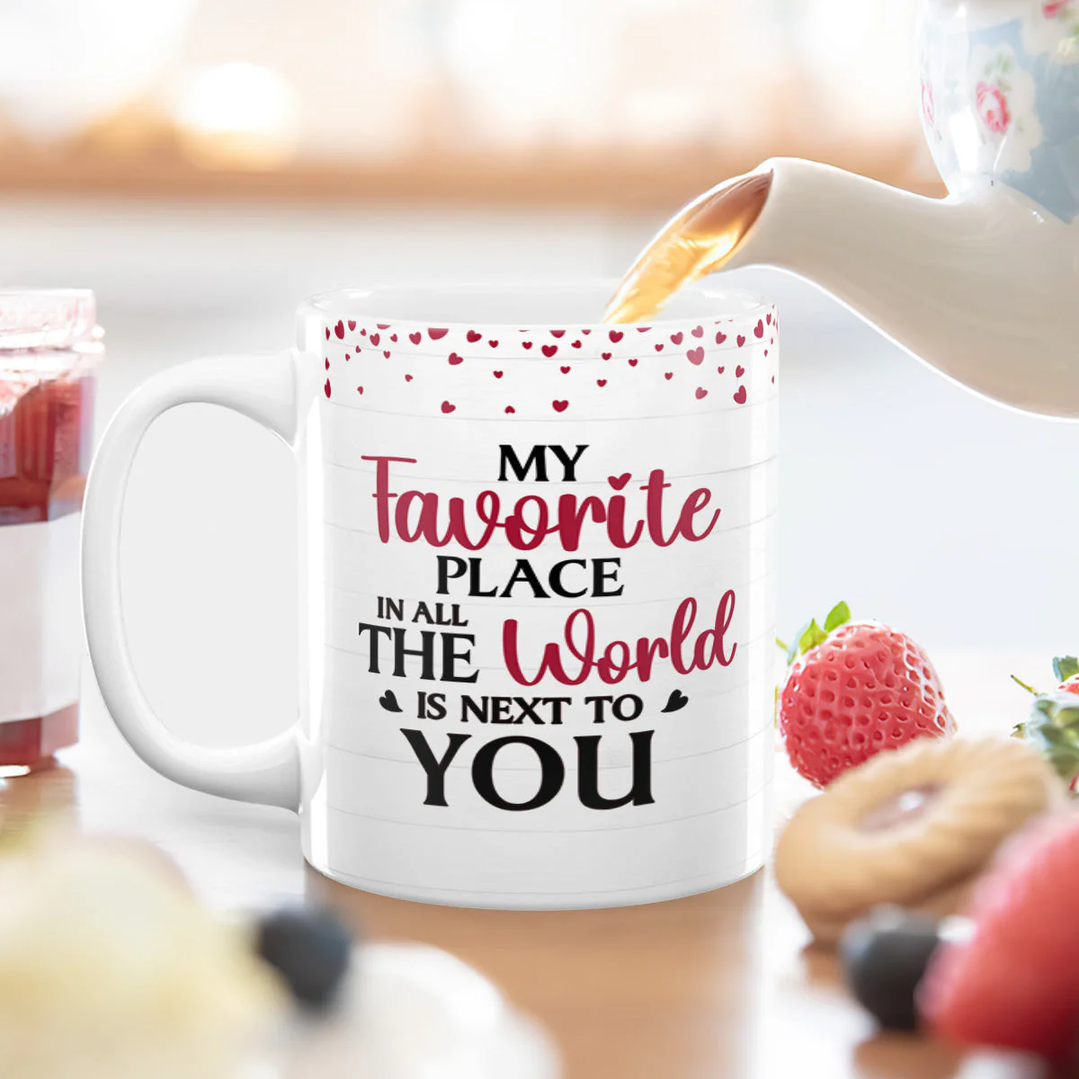 My Favorite Place - Personalized Mug - Image 4