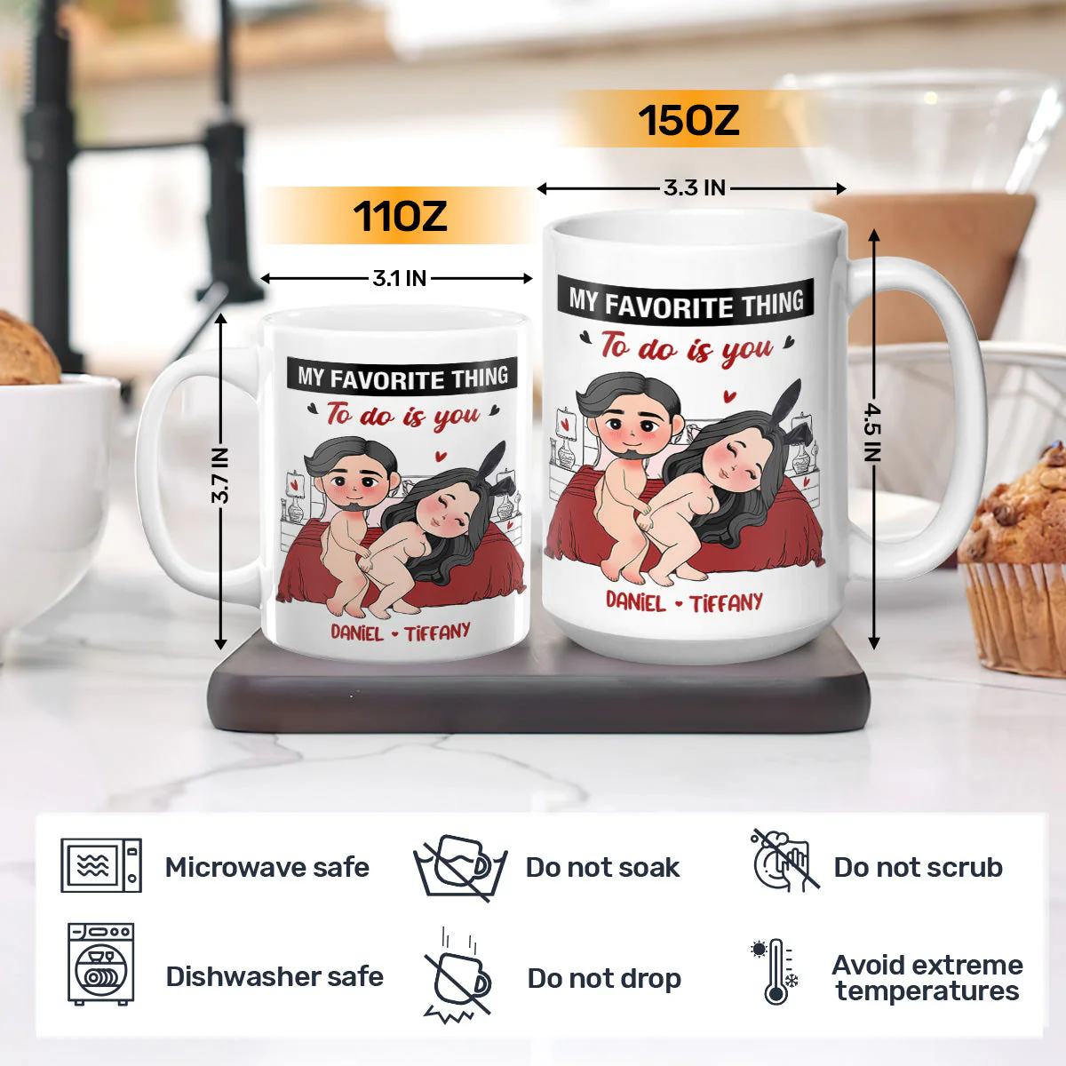 My Favorite Thing To Do - Personalized Mug - Image 3