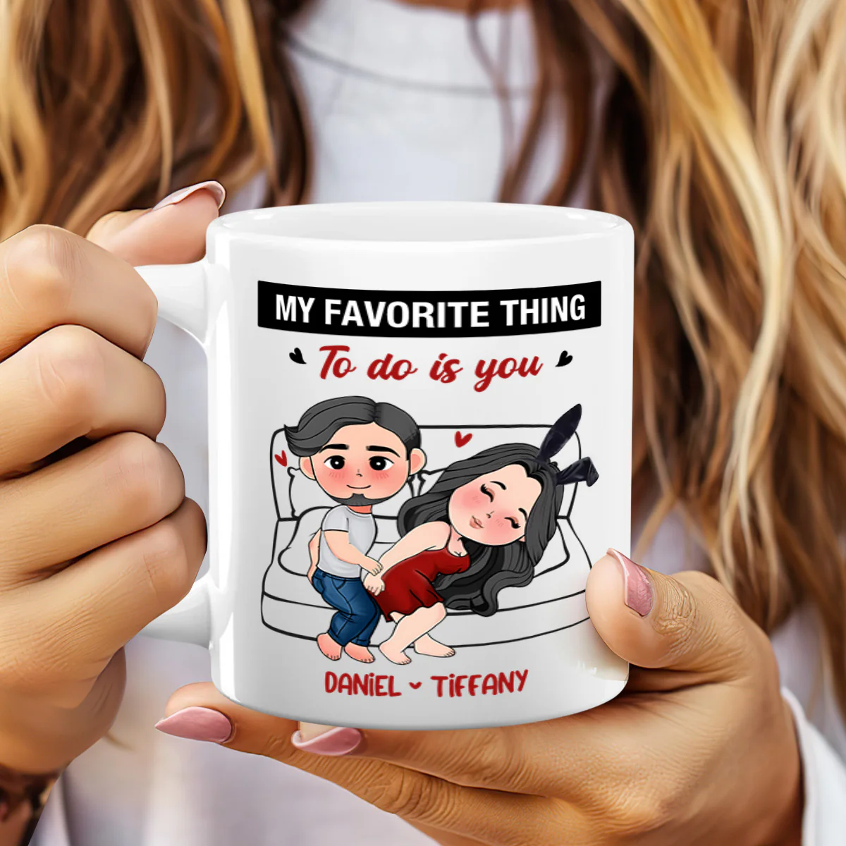 My Favorite Thing To Do - Personalized Mug - Image 2
