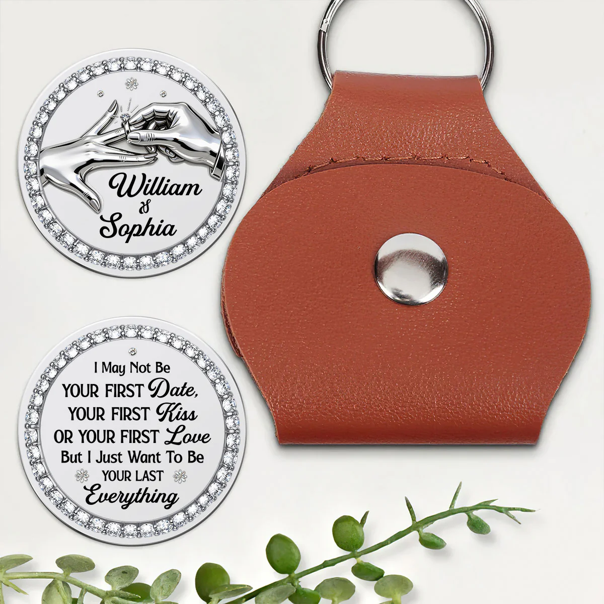 My Heart Is Yours Forever - Personalized Pocket Hug