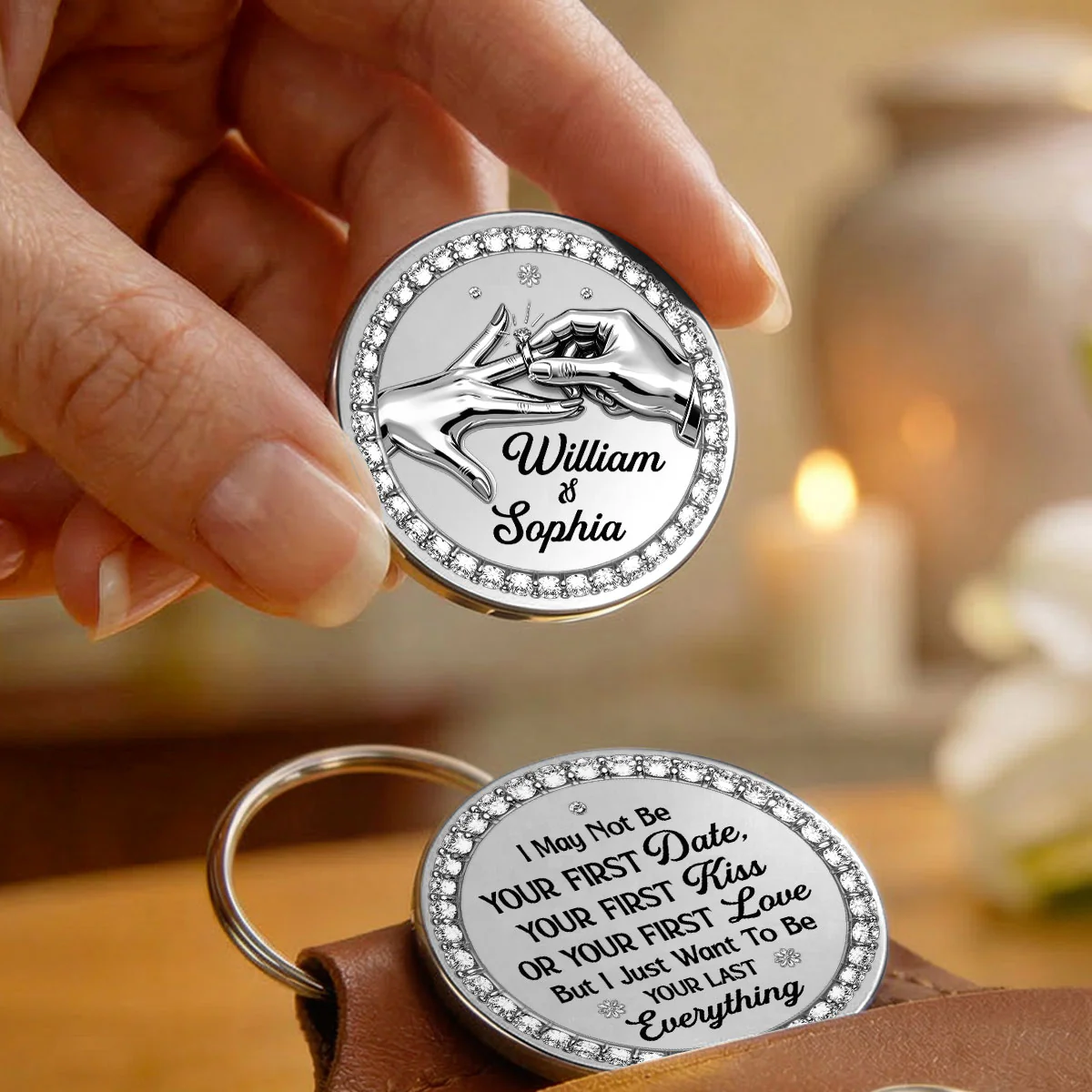 My Heart Is Yours Forever - Personalized Pocket Hug - Image 2