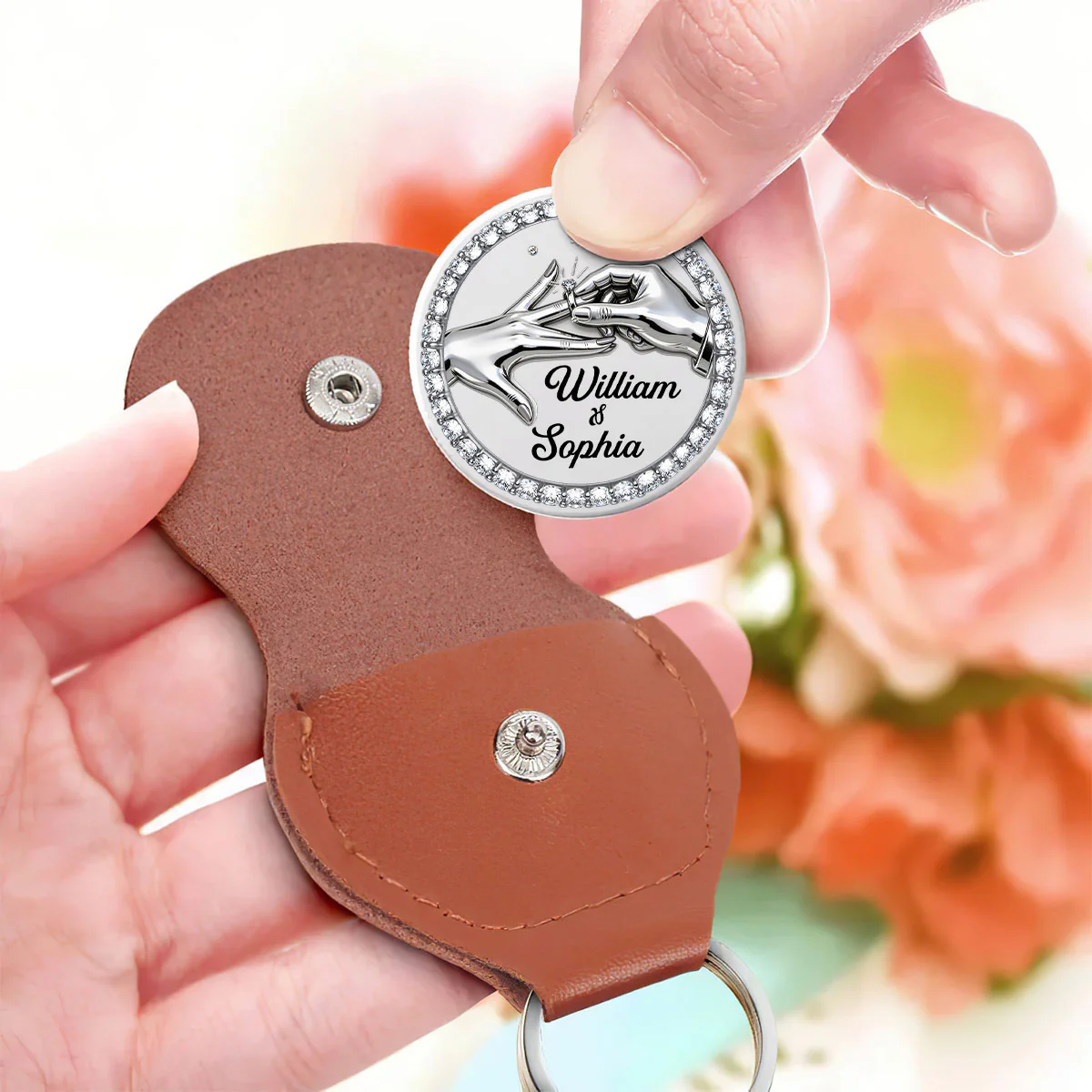 My Heart Is Yours Forever - Personalized Pocket Hug - Image 4