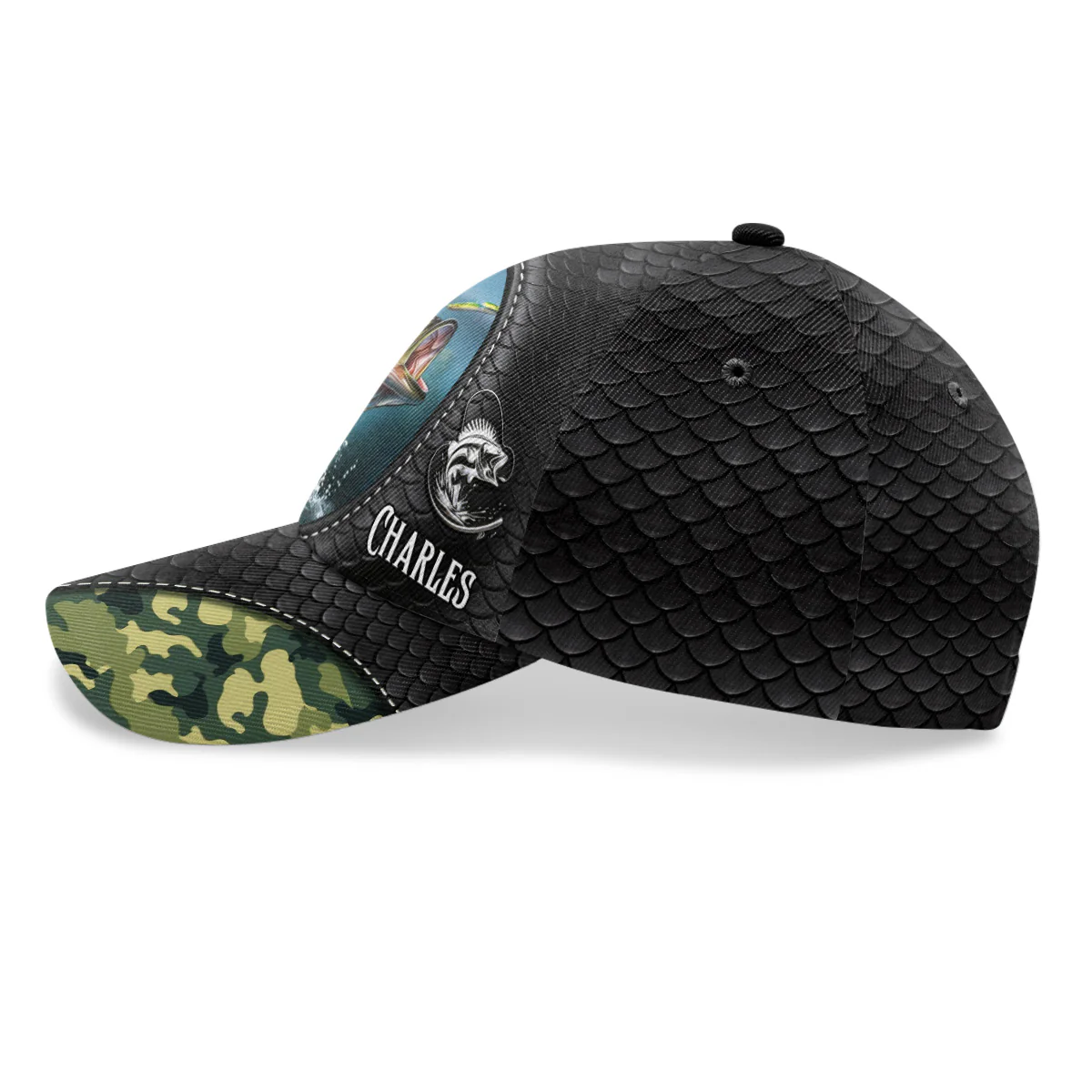 My Lucky Fishing Cap - Personalized Classic Cap - Image 5