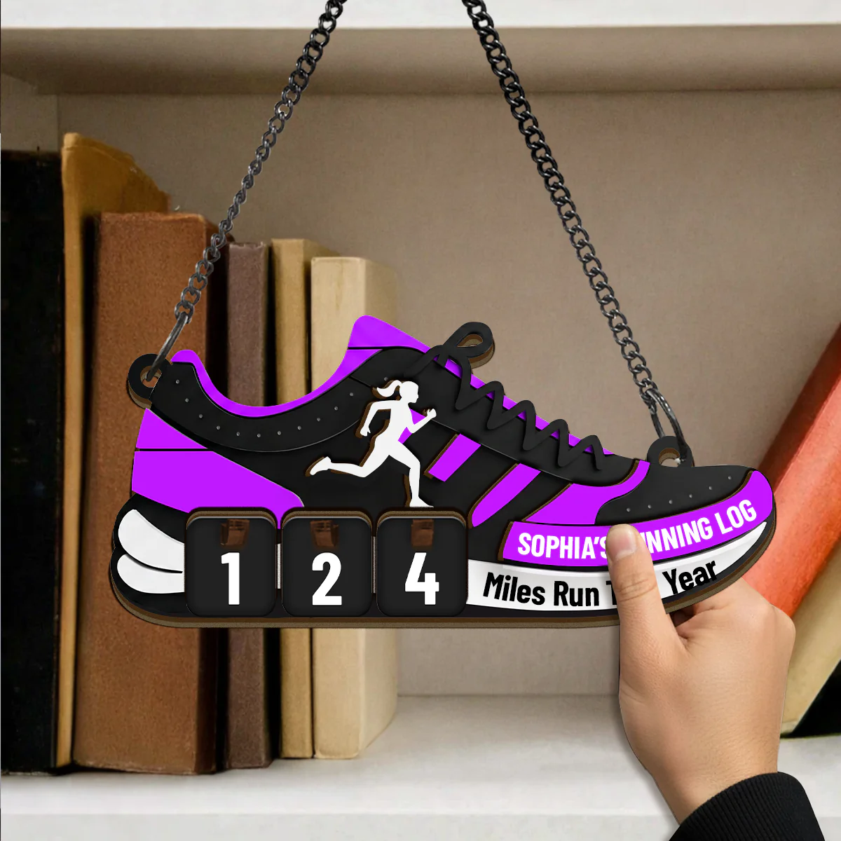 My Running Log - Personalized Tracker Sign - Image 4