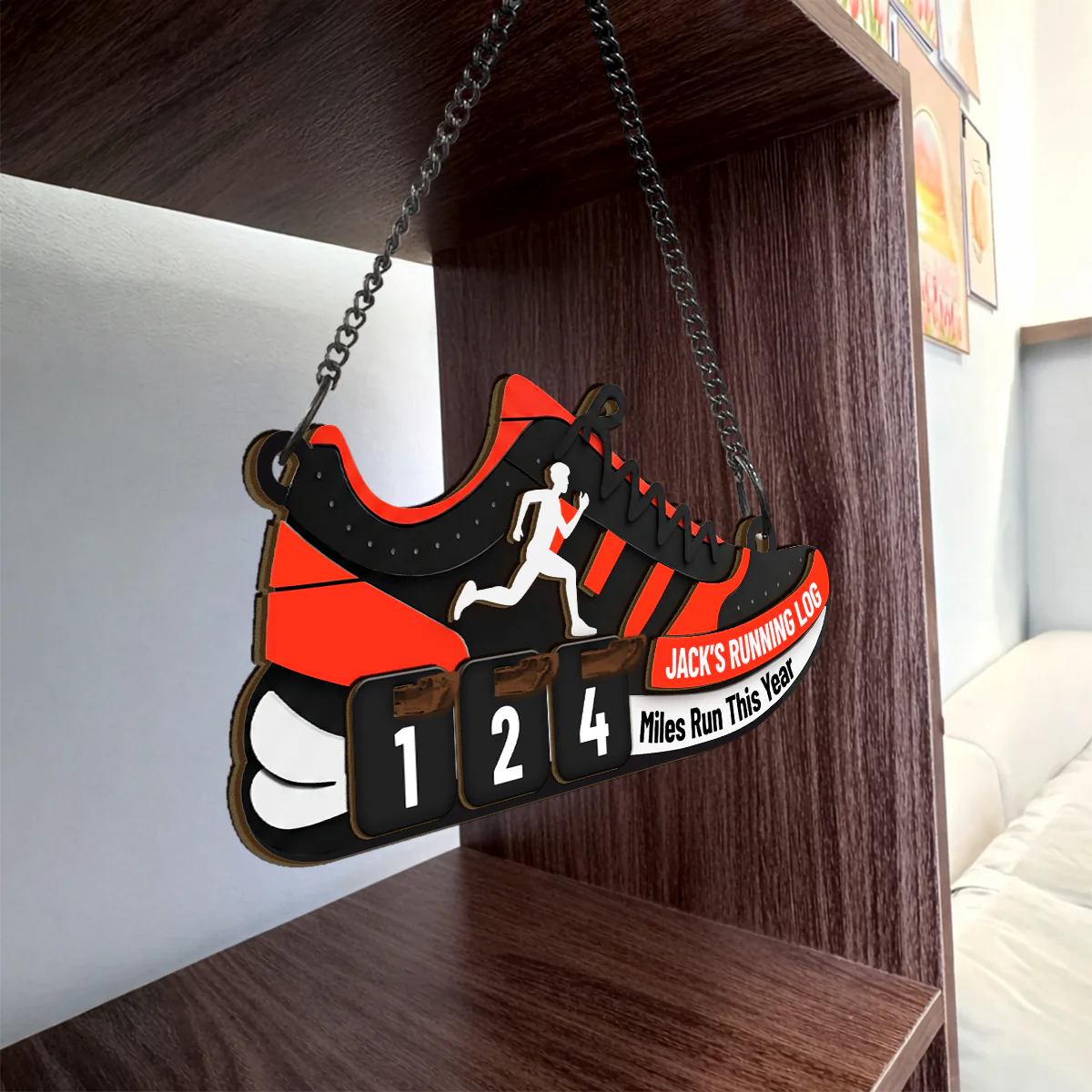 My Running Log - Personalized Tracker Sign - Image 5