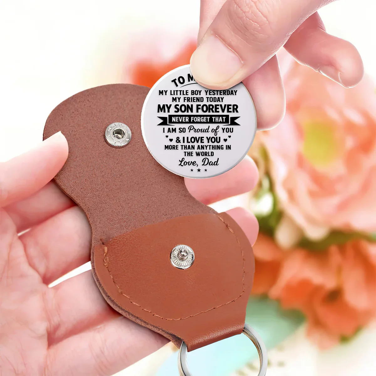 My Son Forever - Personalized Pocket Hug - Image 4
