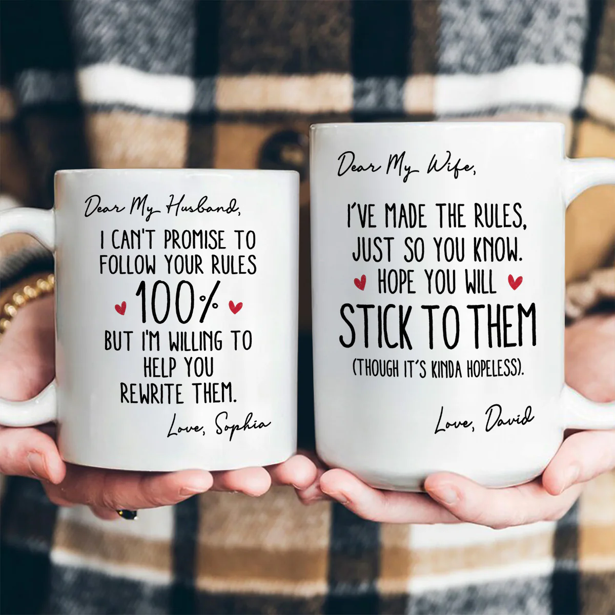 My Wife Is The Rules 2 - Personalized Ceramic Coffee Mug