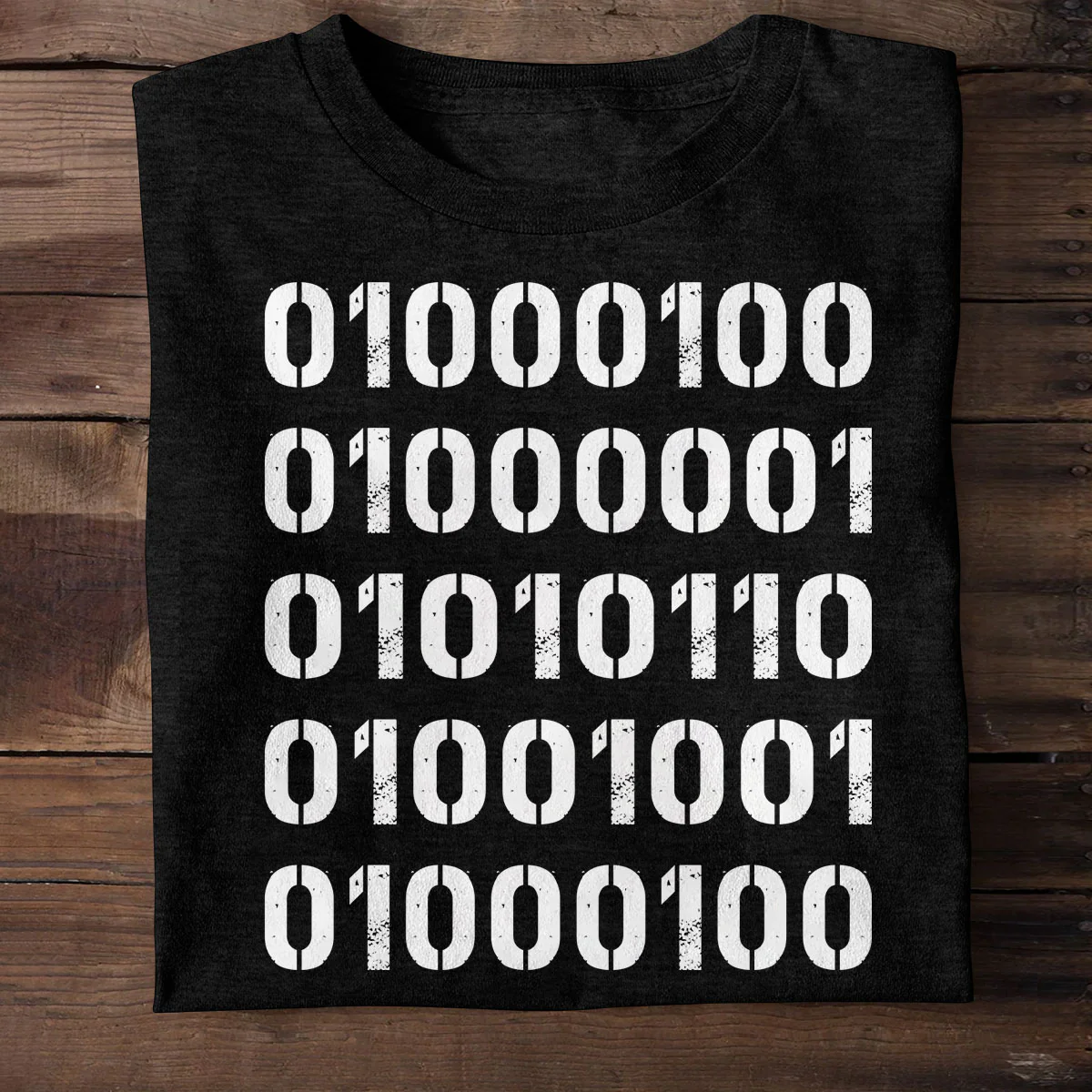 Name In Binary Code - Personalized 2D Unisex T-shirt - Image 3