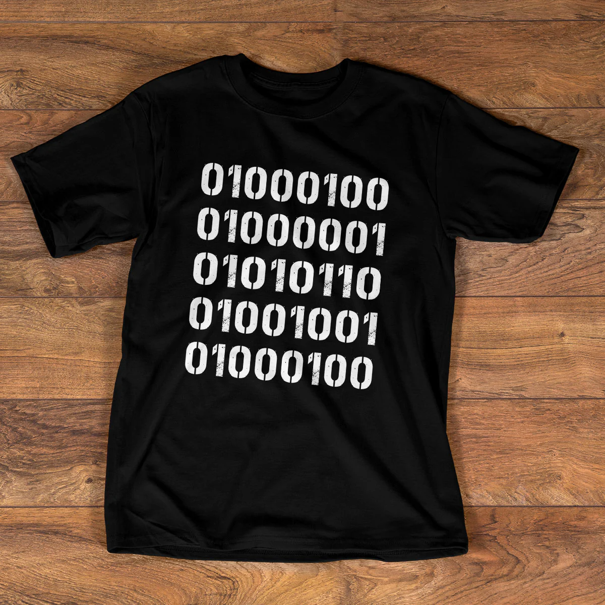 Name In Binary Code - Personalized 2D Unisex T-shirt - Image 4