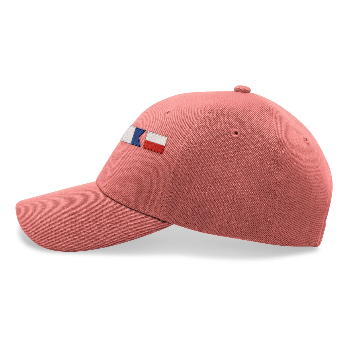 Name In Nautical Flags - Personalized Embroidered Baseball Cap - Image 4