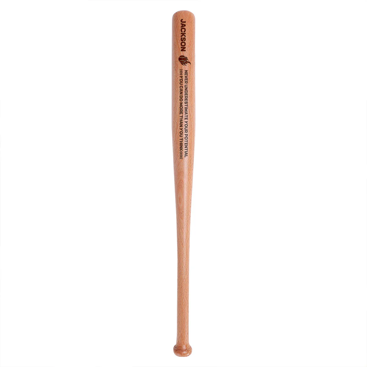 Never Underestimate Your Potential - Personalized Baseball Bat - Image 2