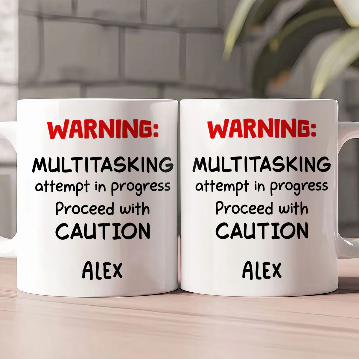 Office Funny Messages For Coworkers - Personalized Ceramic Coffee Mug - Image 3