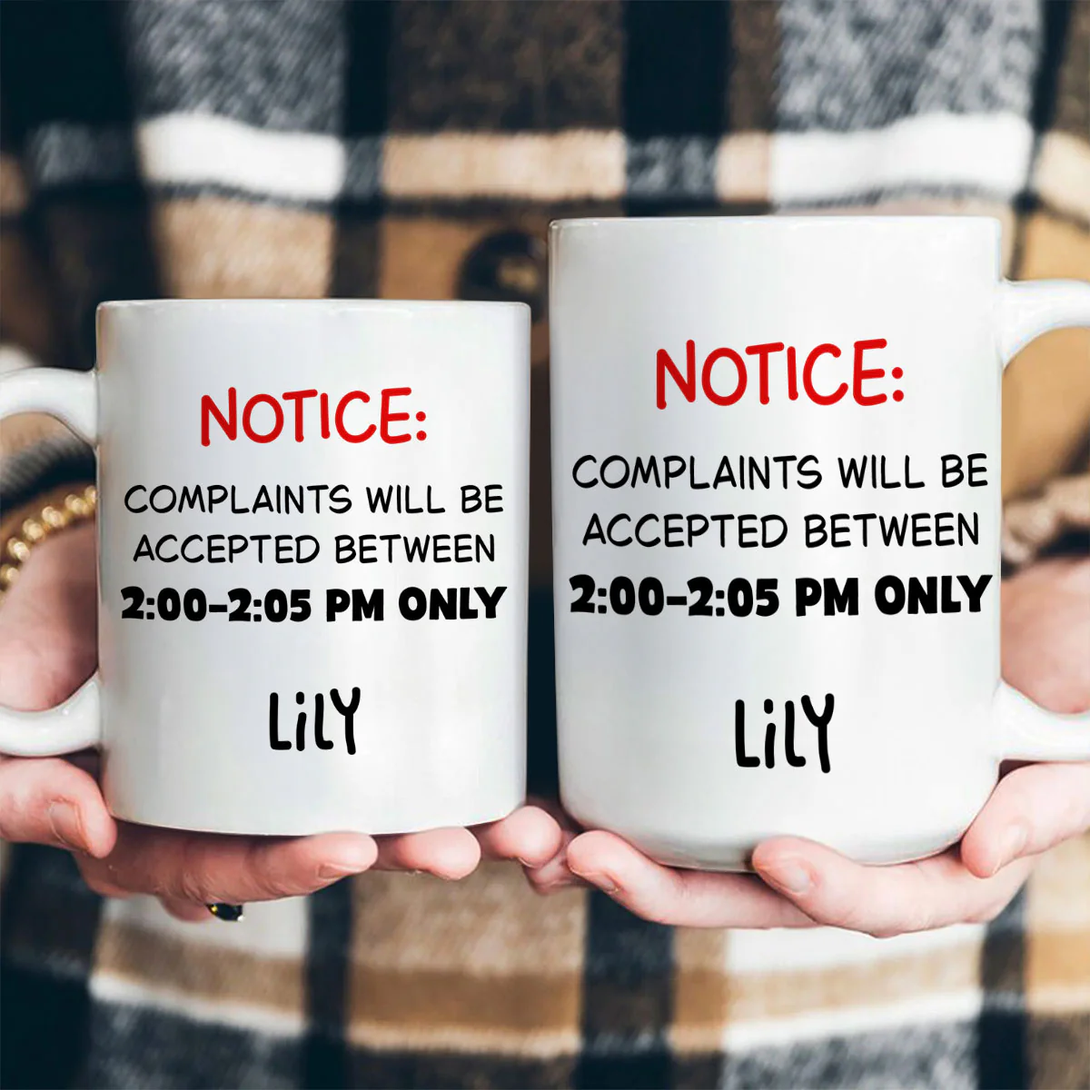 Office Funny Messages For Coworkers - Personalized Ceramic Coffee Mug - Image 5