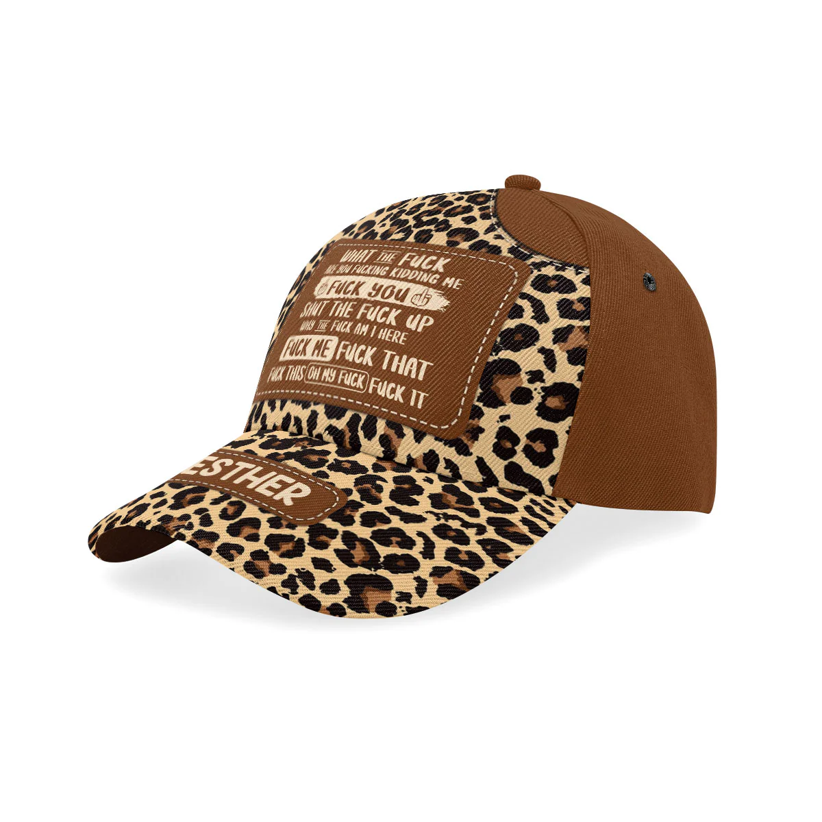 Oh My F*ck  - Personalized Classic Cap - Image 2