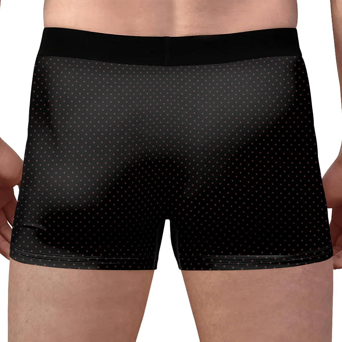 Only Her Handle My Package - Personalized Men's Boxer Briefs - Image 2