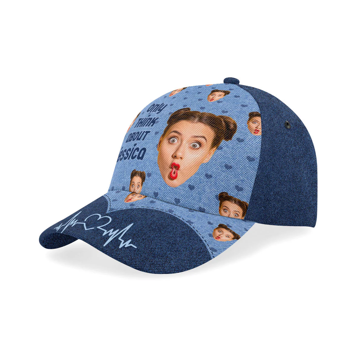 Only Thing About Her Cap - Personalized Classic Cap - Image 3
