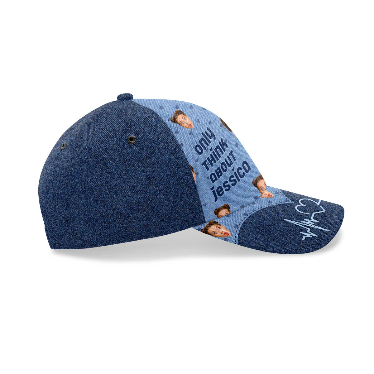 Only Thing About Her Cap - Personalized Classic Cap - Image 5