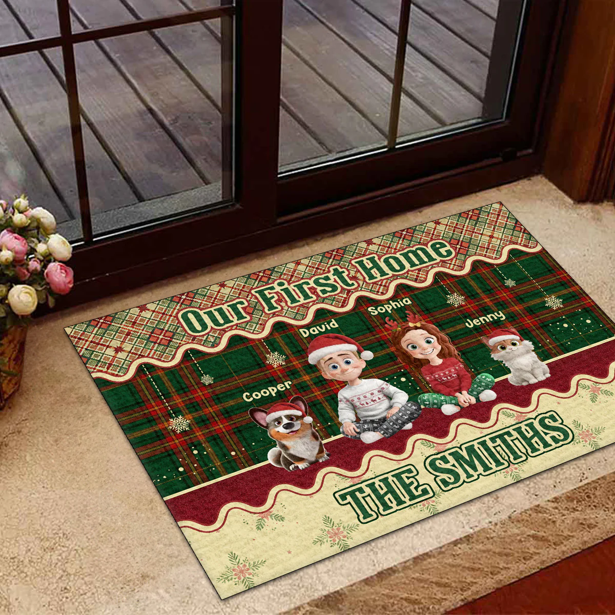 Our First home - Personalized Doormat - Image 5