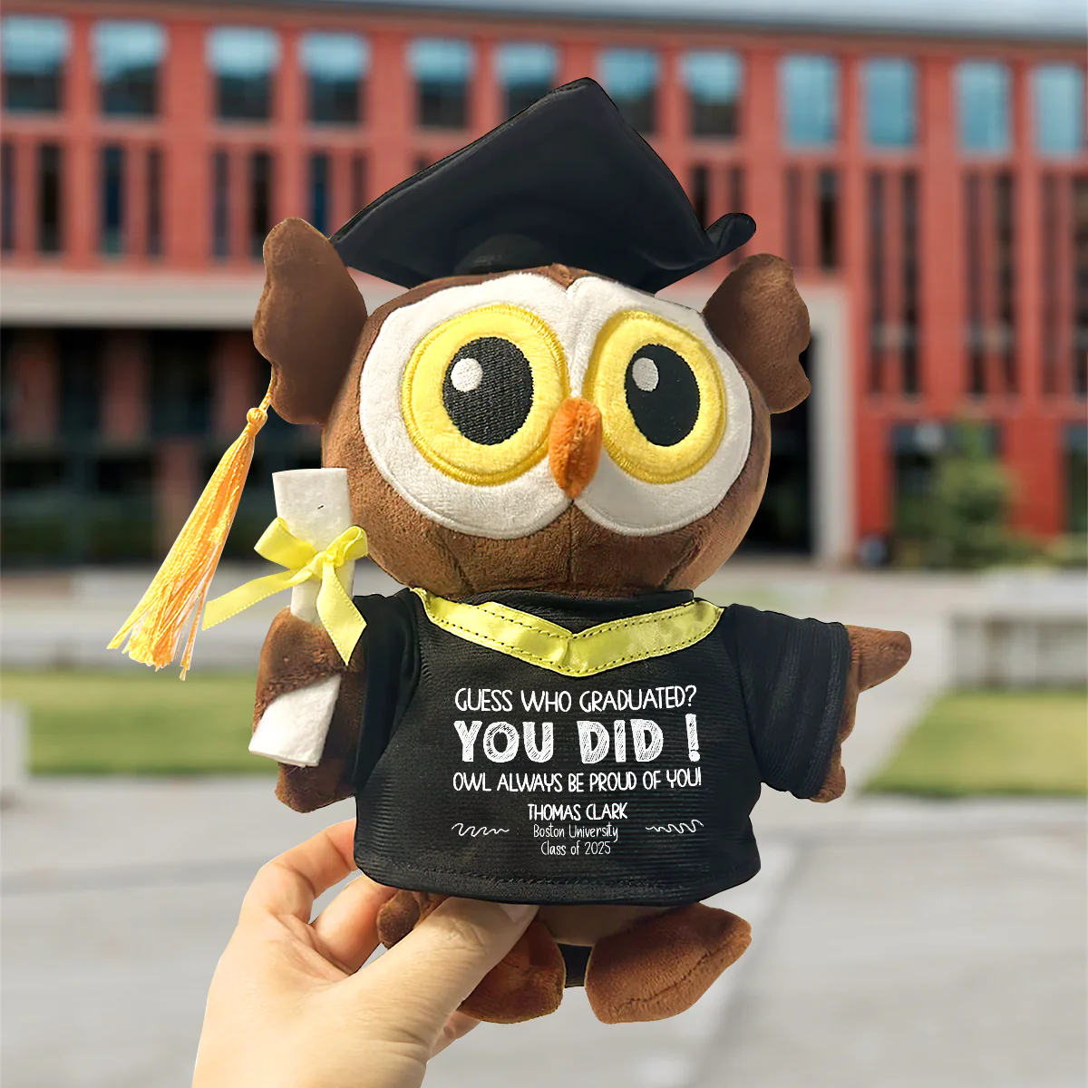 Owl Always Be Proud Of You - Personalized Graduation Owl - Image 2